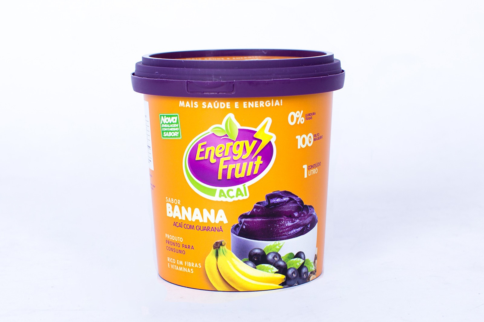 Açaí Energy Fruit sabor banana 1 litro