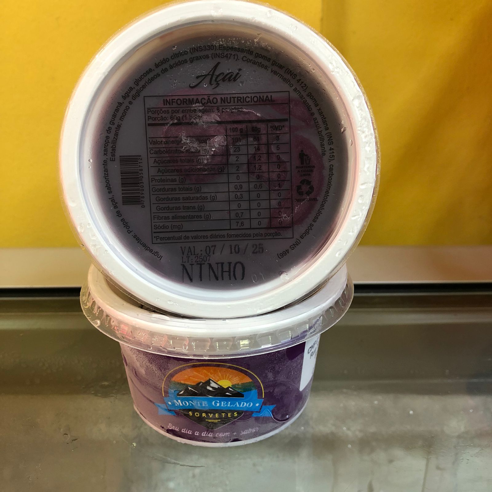 Açaí Gourmet - Ninho 250ml