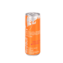 Energético Red Bull Sabor Morango e Pêssego Edition - 250 ml