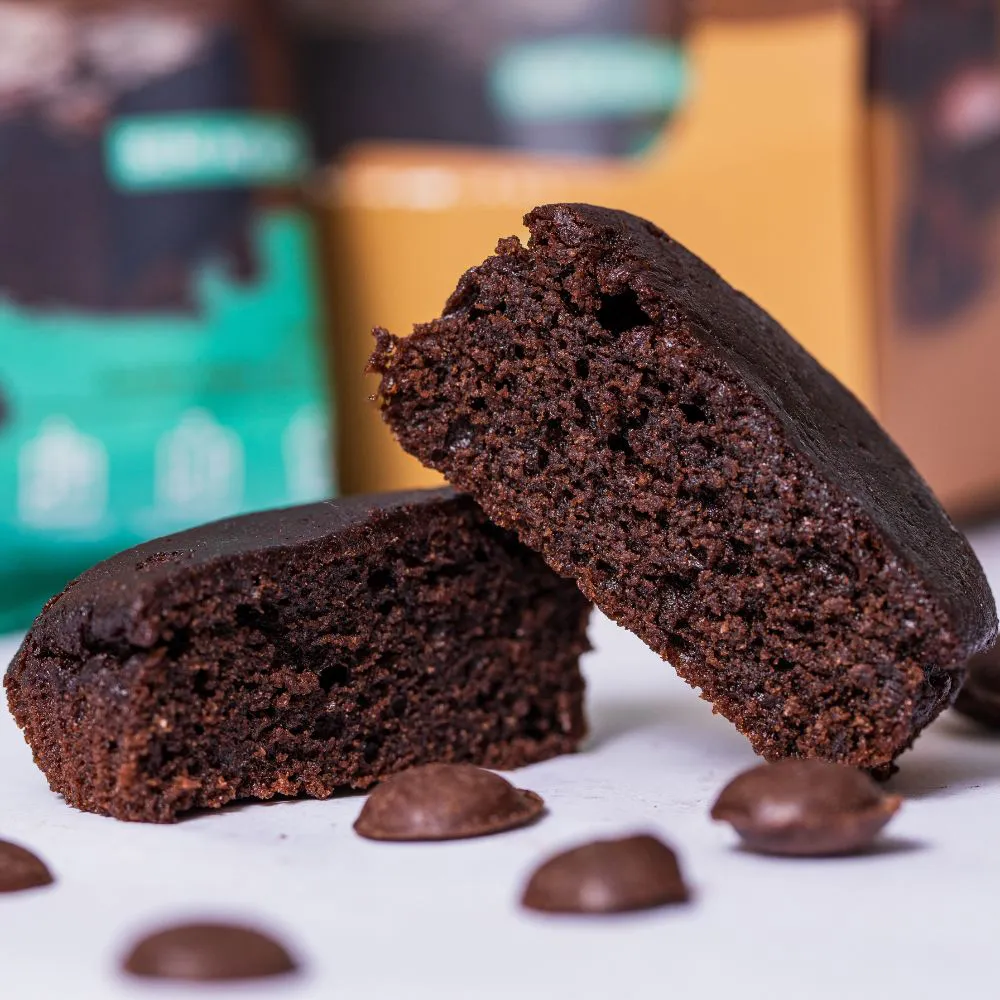 Brownie de Chocolate - ZERO Açúcar, Sem Glúten e Sem Leite