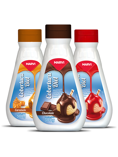 Cobertura Diet Chocolate - Marvi
